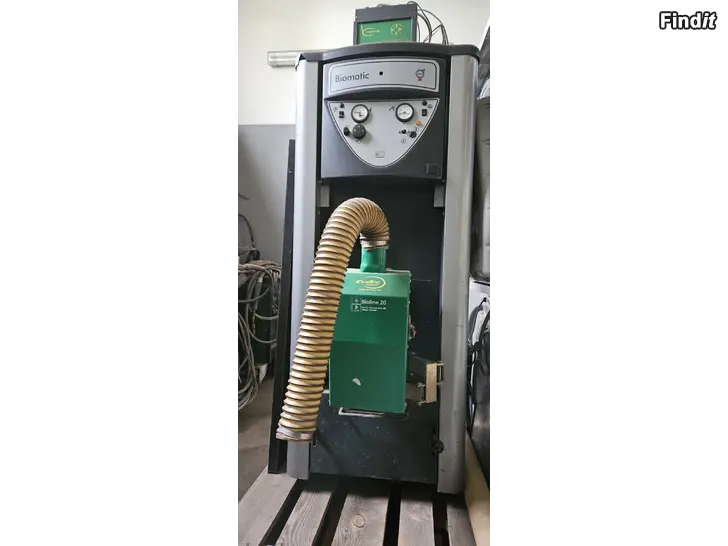 Säljes Pellets panna+brännare+skruv