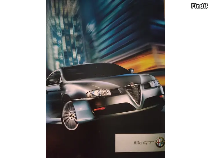 Säljes Alfa Romeo GT - Myyntiesite