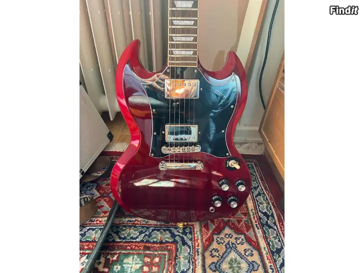 Myydään Epiphone SG Standard Cherry