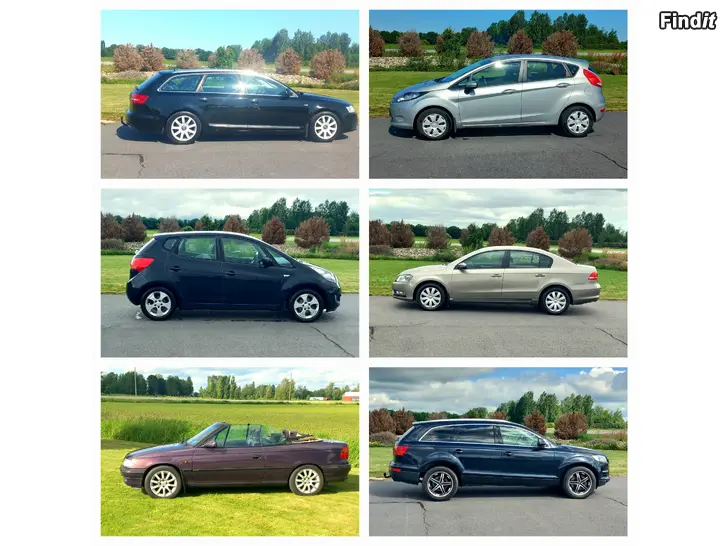 Myydään YLI 45 KPL AUTOJA EI KÄSIRAHAA EI KASKOA