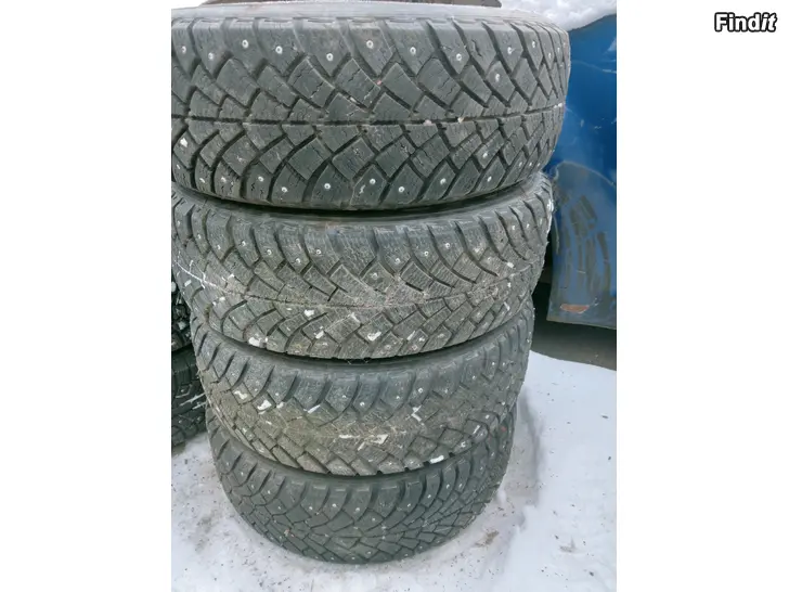 Myydään Nastarenkaat 175/65R14 vanteet 4-100 Toyota