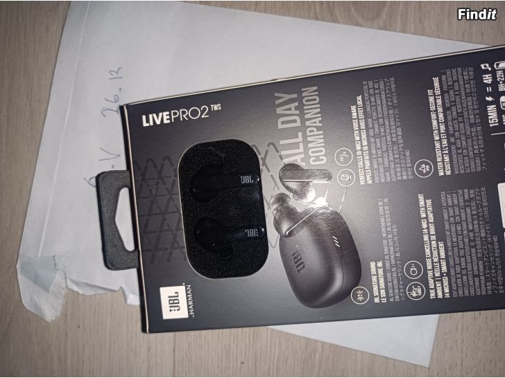 Myydään JBL Live Pro 2 TWS