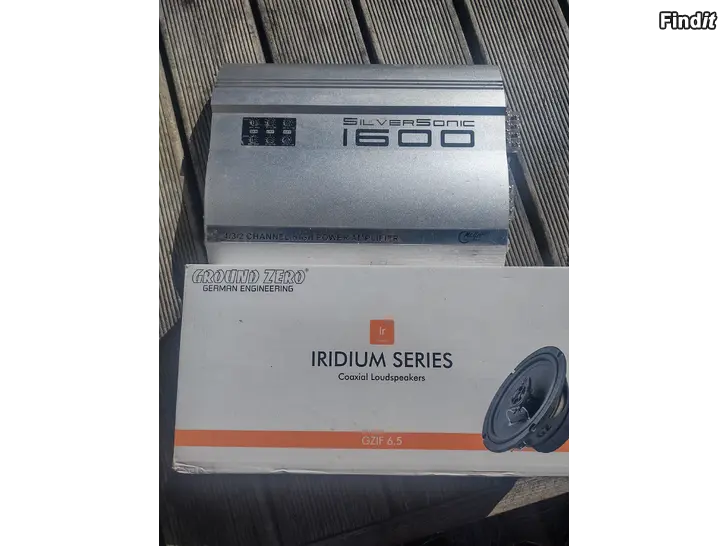 Säljes Förstärkare och Högtalare