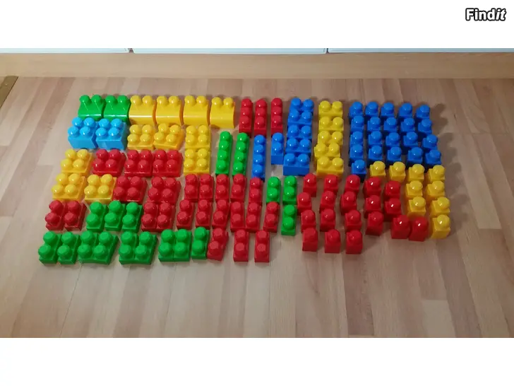 Myydään Mega Blocks puuhapalikat 119kpl 14e