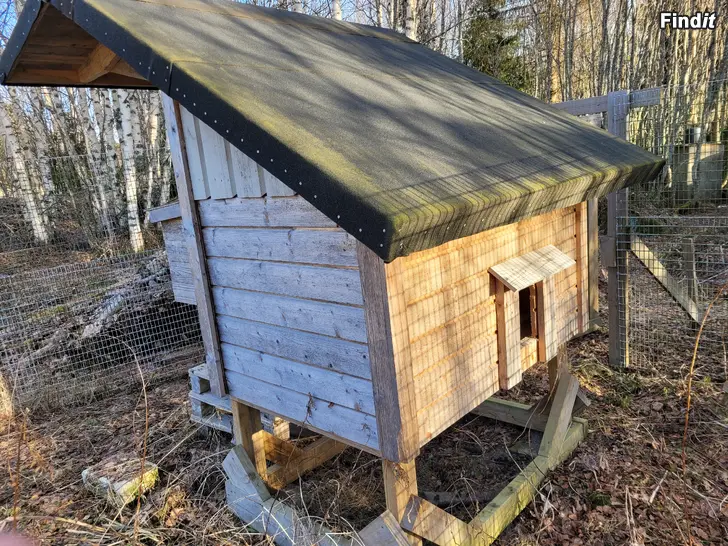 Säljes Höns hus med hage