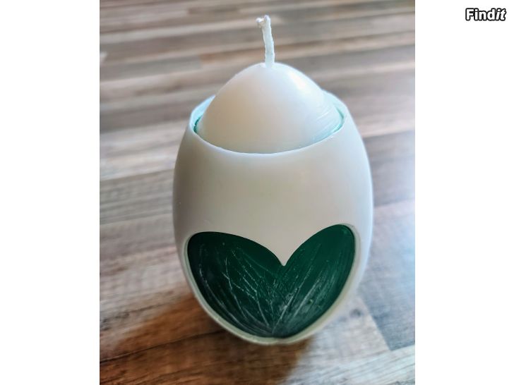 Säljes Maria Drockila Sydän munan muotoinen kynttilä