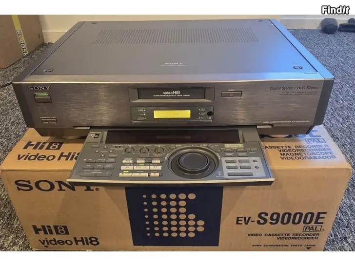 Köpes SONY Hi8 nauhuri ostetaan