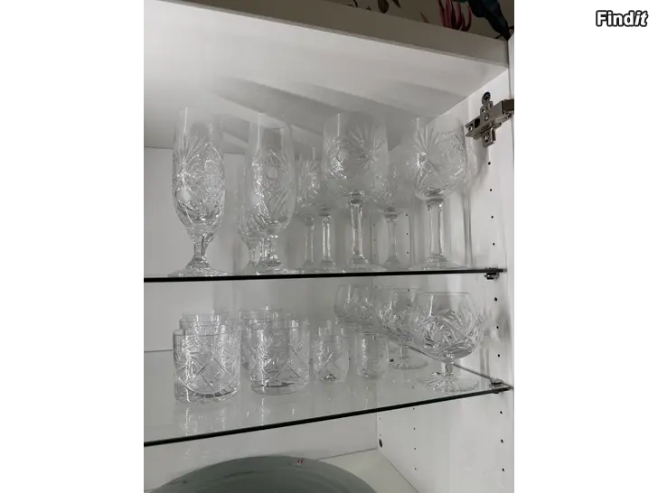 Säljes Kristallglas