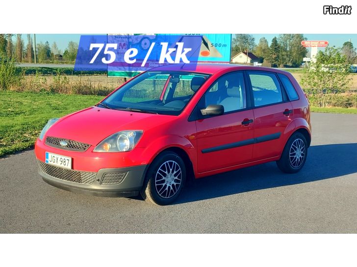 Myydään Ford Fiesta 1.3 Bensa AC 5-ov.Katsastettu 5