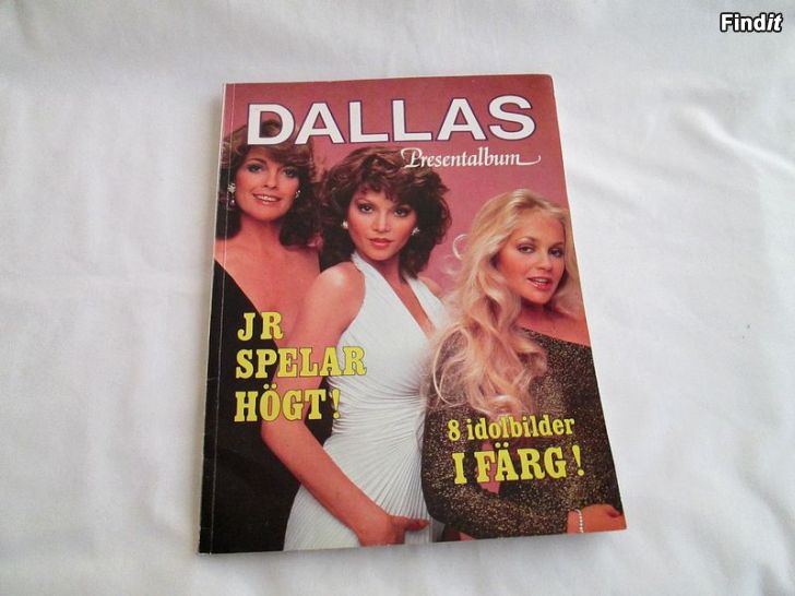 Säljes Dallas presentalbum / häft / serietidning 1983