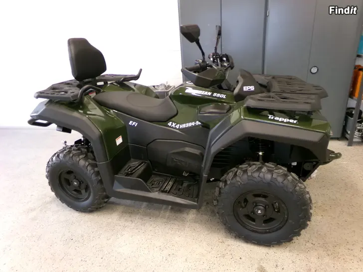 Säljes TILAISUUS Uusi Trapper 550L Guardian mönkijä  edullisesti