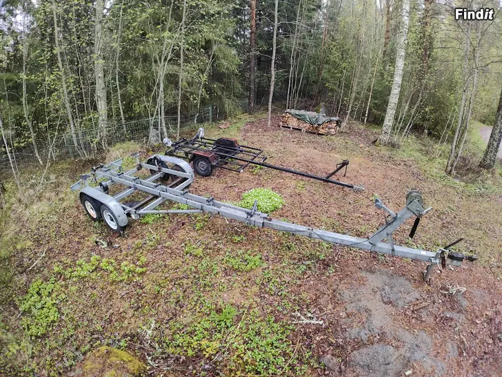 Säljes Snipetrailerin kilvetön venetraileri