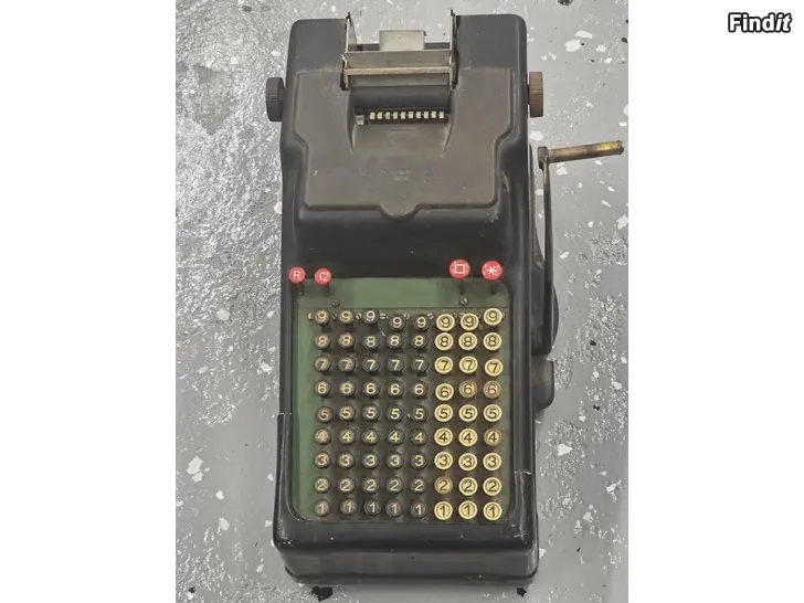 Säljes Gammal räknemaskin