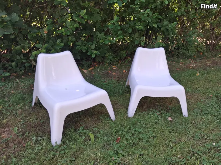 Myydään Ikea Bunsö trädgårdsstolar