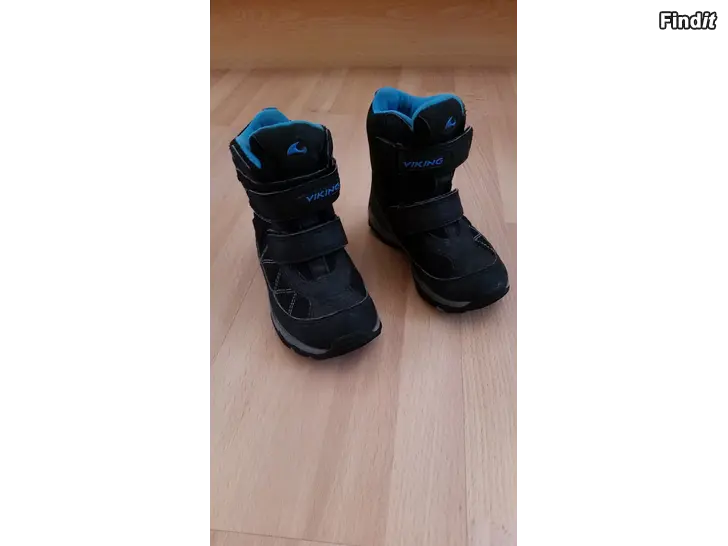Myydään Viking Wombat Goretex talvikengät koko 28 10e