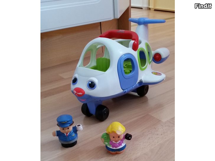 Myydään Fisher Price Little People lentokone -5e