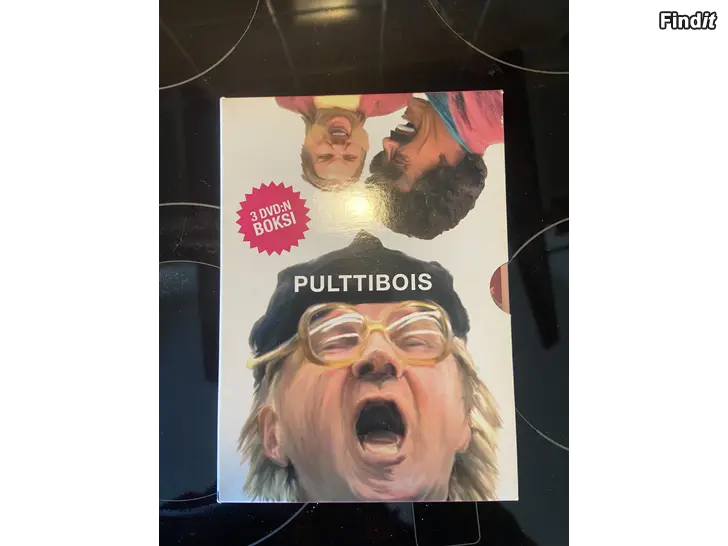 Säljes Pulttibois 3 DVDn boksi + Trio Erectus CD + naamarit