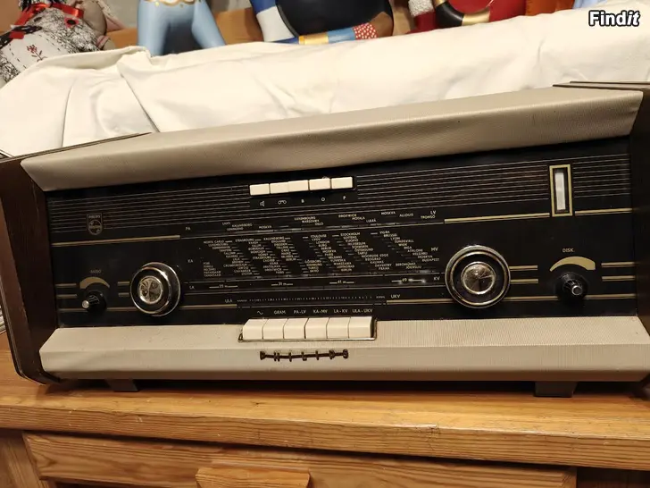 Säljes Fungerande rör-Radio - Philips B5SF84A