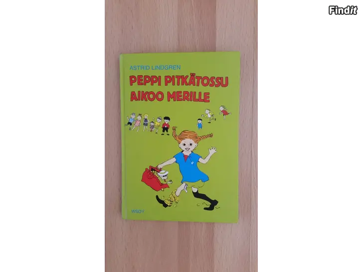 Myydään Peppi Pitkätossu aikoo merille 6e