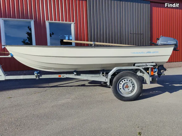 Myydään Glasfiberbåt Sunnan med Yamaha 5hk 4takt