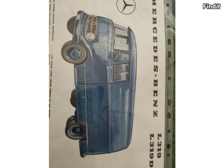 Myydään Mercedes-benz L319,ym ovet