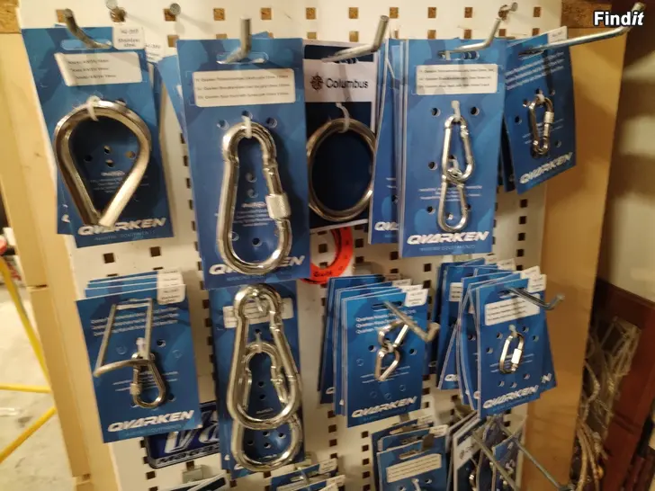 Säljes Erilaisia venetarvikkeita