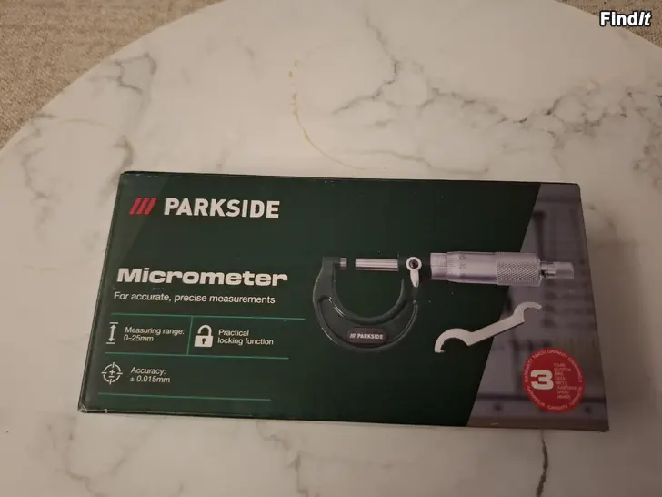 Säljes Micrometri