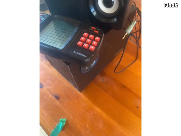 Säljes Sudoku ja puhuja