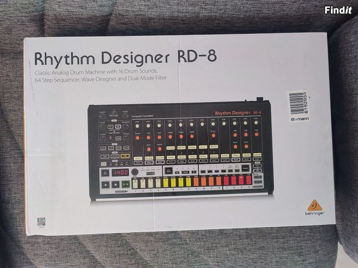Myydään Behringer RD-8