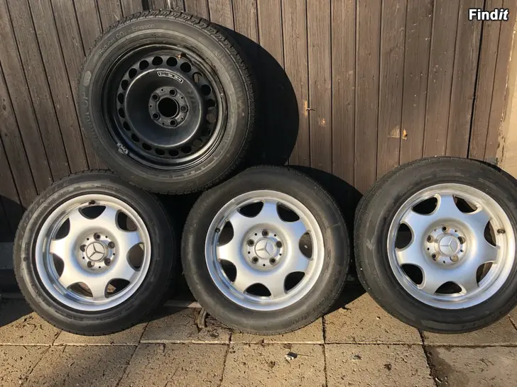Myydään MB renkaat aluvantein