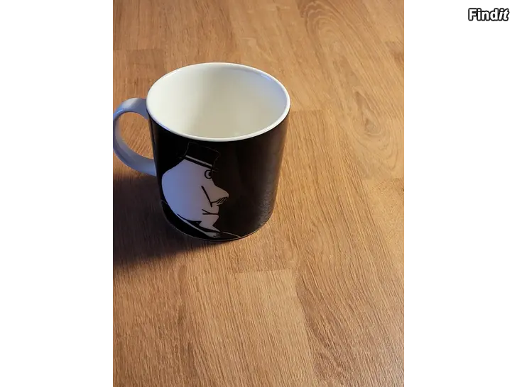 Myydään Muumin Pappans mugg och Skål