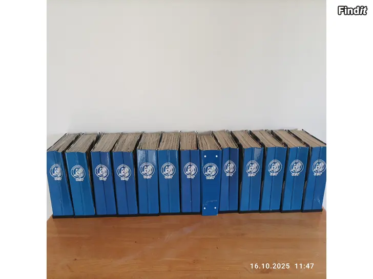 Myydään Metsästys ja kalastuslehtiä keräilykansioissa