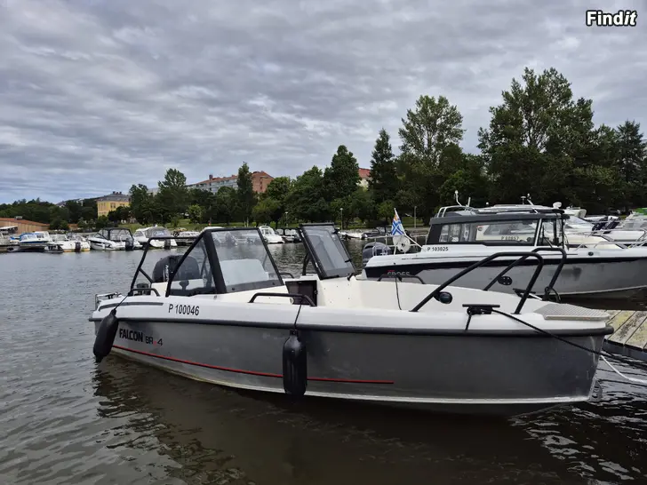 Säljes Falcon BRs4 + Mercury 60 Årsm.2022