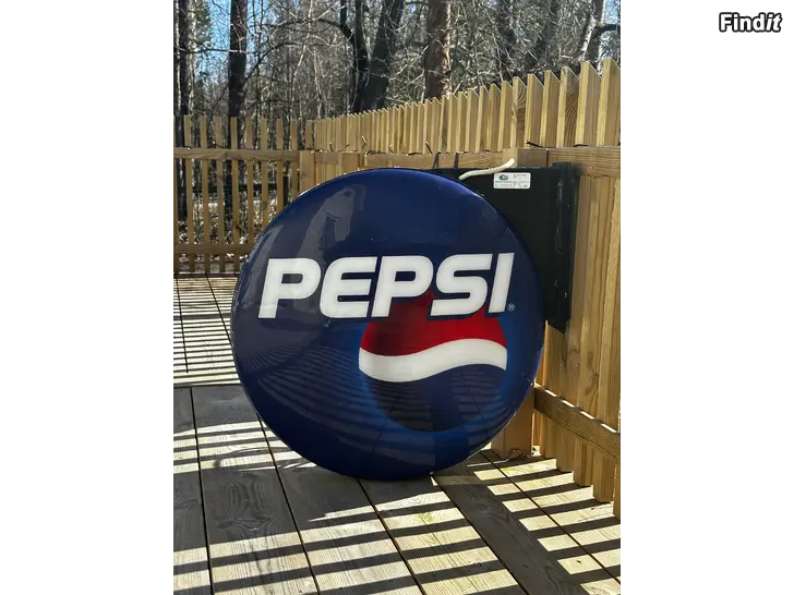 Myydään KorvGörans Retro Pepsi Skylt