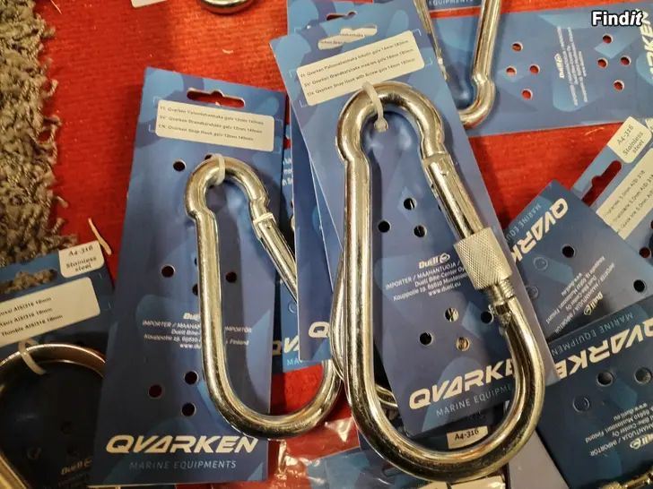Myydään Qvarken veneilytarvikkeita