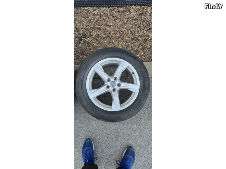 Myydään Kesävanteet 235/60R18 5x112 Audi