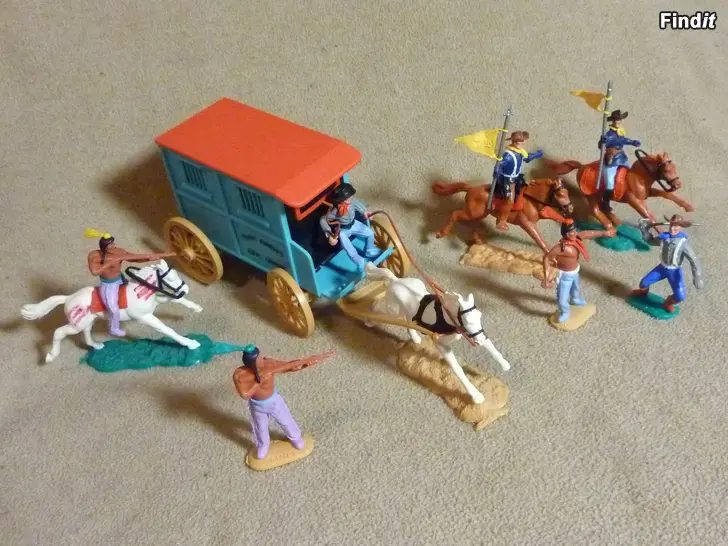 Ostetaan Vanhat muoviset länkkärit ja inkkarit