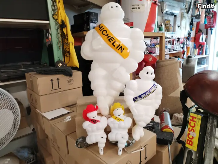 Myydään Michelin ukkoja