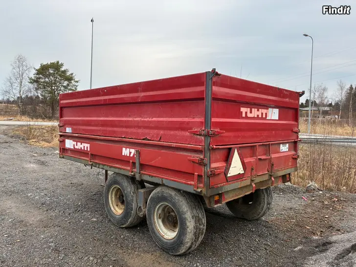 Myydään Tuhti M75, 9,6 m³ kippvagn