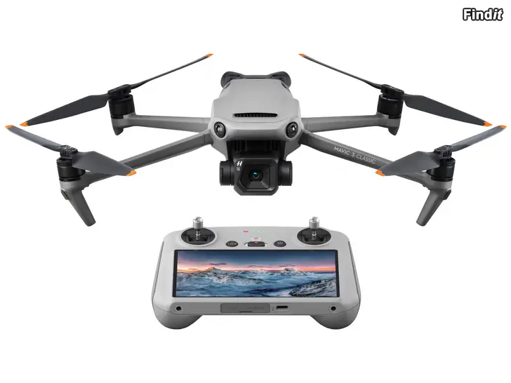 Myydään Drönare DJI Mavic 3 Classic + Fly More Kit