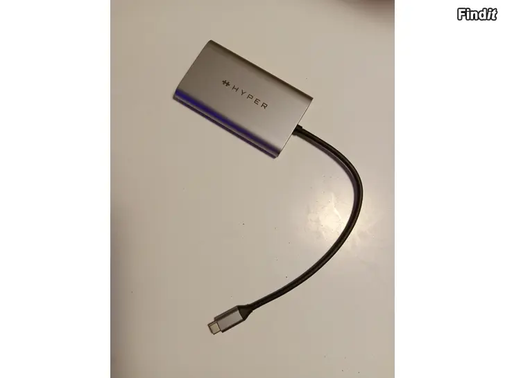 Säljes Hyper Dual 4K USB-C HDMI adapter Mac M1  M2