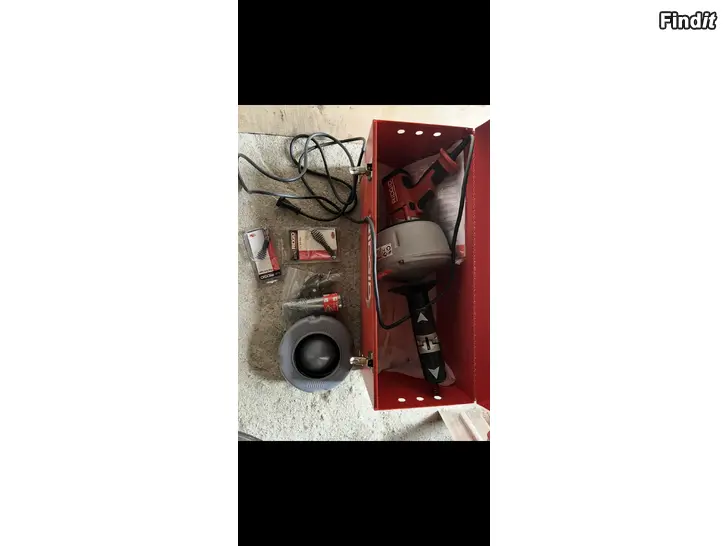 Säljes Ridgid k45 Putkirassi, viemärinavauskone