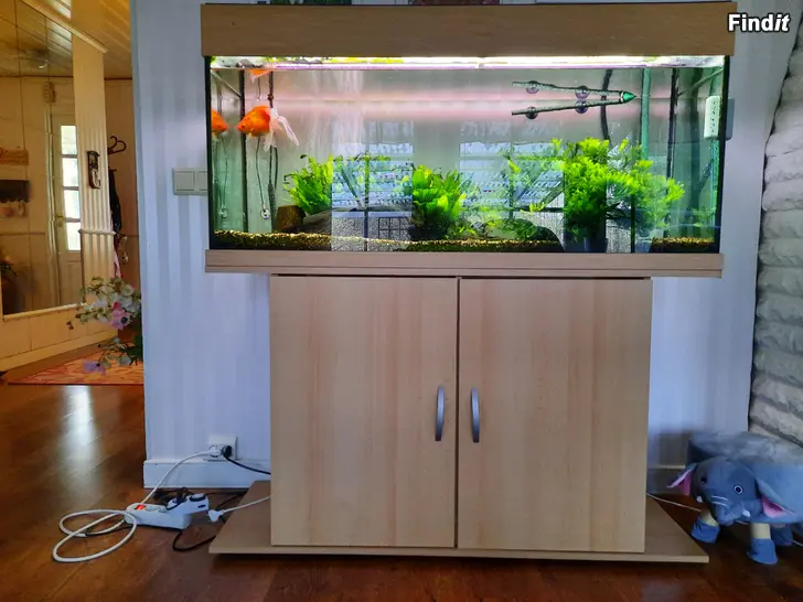 Säljes Akvarium 240 l + tillbehör