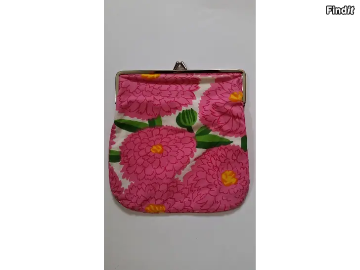 Myydään Marimekko Oiva Primavera kangaspussukka-20e