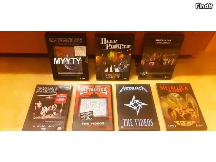 Myydään Musiikki DVD