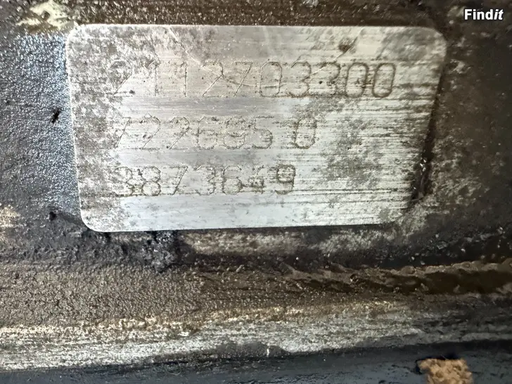 Myydään Mersun automaattilaatikoita