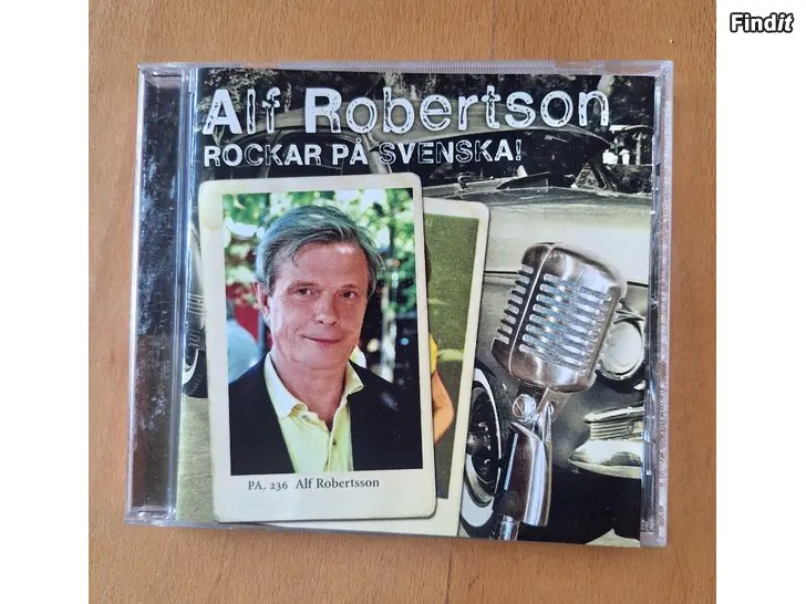 Säljes Alf Robertson cd