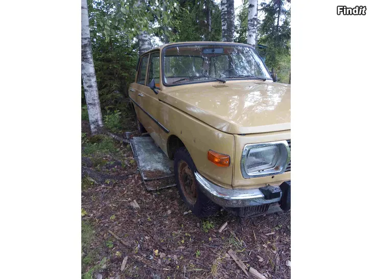 Myydään WARTBURG 353 W SEDAN , SAKSALAISTA LAATUA JA TALOUDELLISUUTTA
