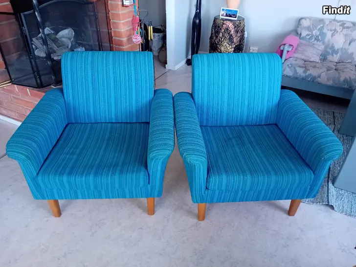 Myydään Retro fåtöljer
