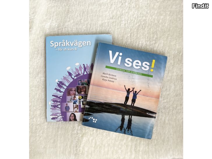 Myydään Svenska för nybörjare 2 böcker